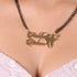 Love Birds Name Necklace